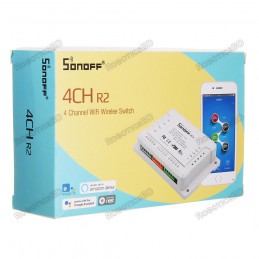 Sonoff 4CH R2 Smart Switch Wifi Robotics Bangladesh