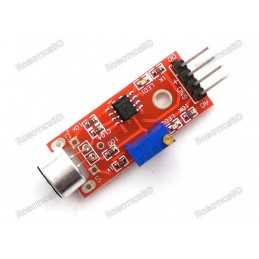 High Sensitive Microphone Sound Sensor Detection Module Robotics Bangladesh