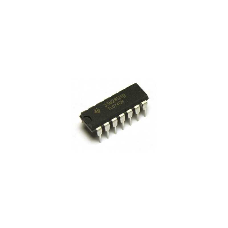 TL074CN JFET-input quad Op-amp Robotics Bangladesh TL074CN JFET-input quad Op-amp Robotics Bangladesh