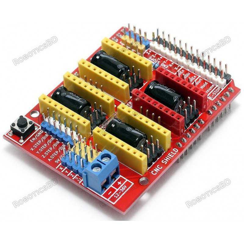 Arduino CNC Shield V3 Robotics Bangladesh Arduino CNC Shield V3 Robotics Bangladesh