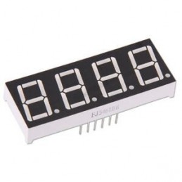 0.56 Inch 4 Digit 7 Segment Red Common Cathode Display Robotics Bangladesh