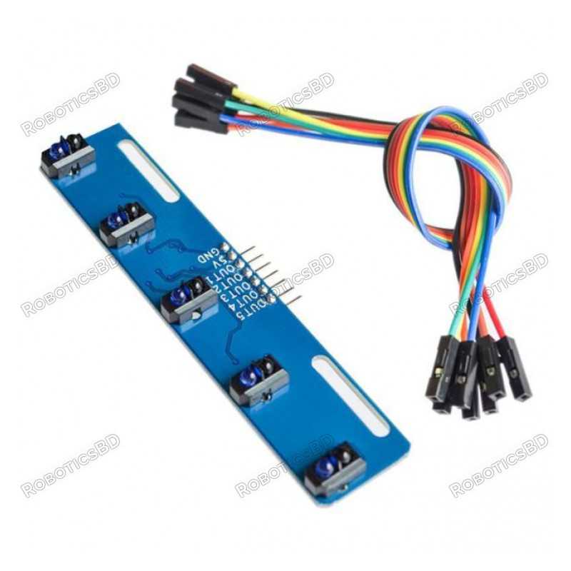 Line Following Sensor Array Robotics Bangladesh