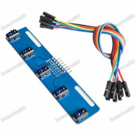 Line Following Sensor Array Robotics Bangladesh