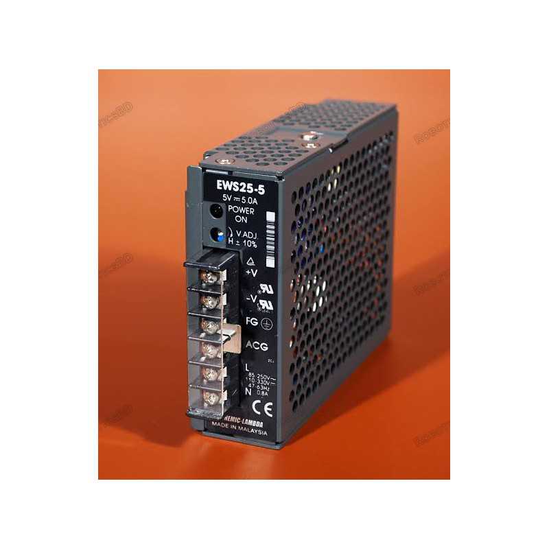 Nemic Lambda EWS-25-5 Power Supply 5VDC 5.