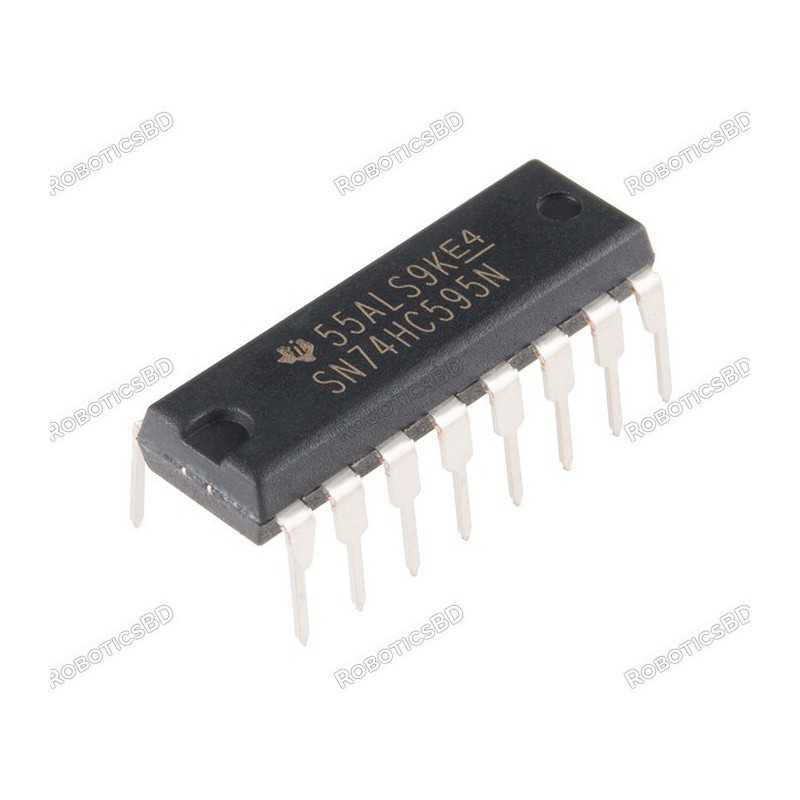 74595 Shift register Robotics Bangladesh