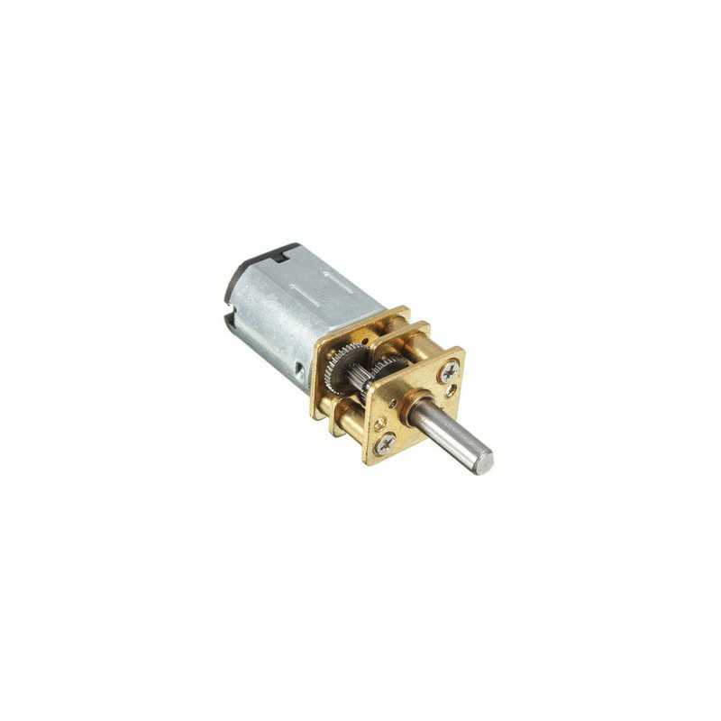 N20 12V 200 RPM Micro Metal DC Gear Motor Robotics Bangladesh