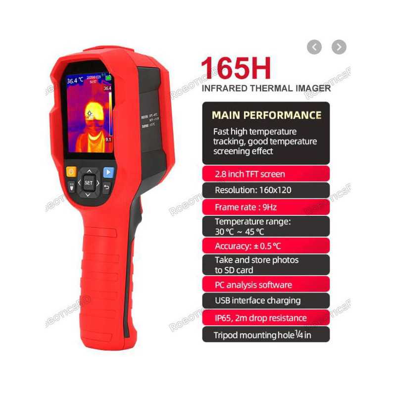 Uni-T UTi165H Professional Thermal Imager Robotics Bangladesh