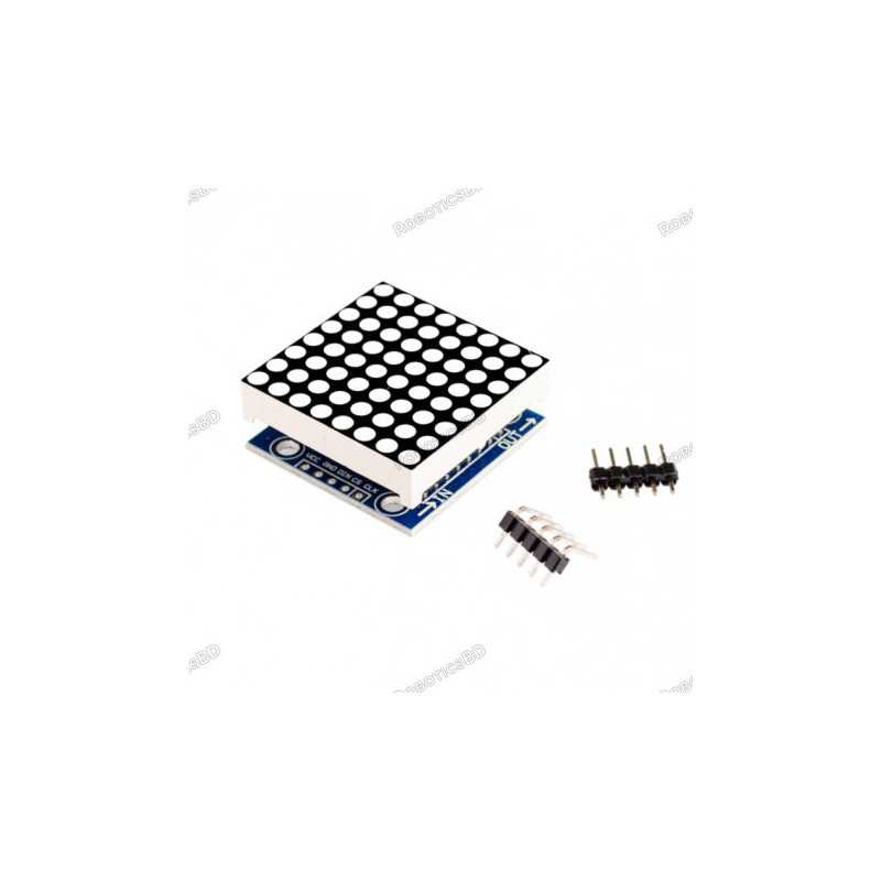 MAX7219 Dot Led Matrix LED Display Module Robotics Bangladesh