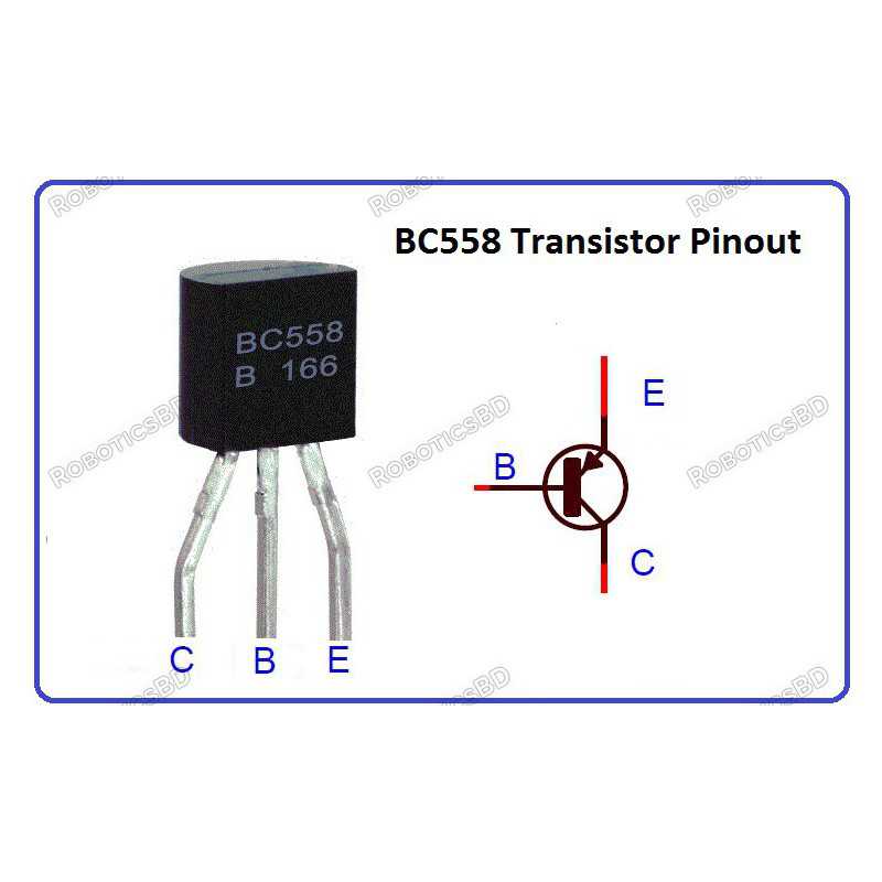 BC558 Transistor Robotics Bangladesh