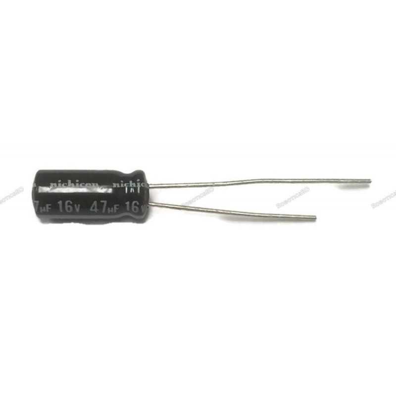 Capacitor 47uF 16V (pack of 5) Robotics Bangladesh Capacitor 47uF 16V (pack of 5) Robotics Bangladesh