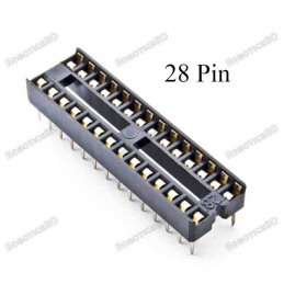 28 Pin DIP IC Base/Socket Robotics Bangladesh