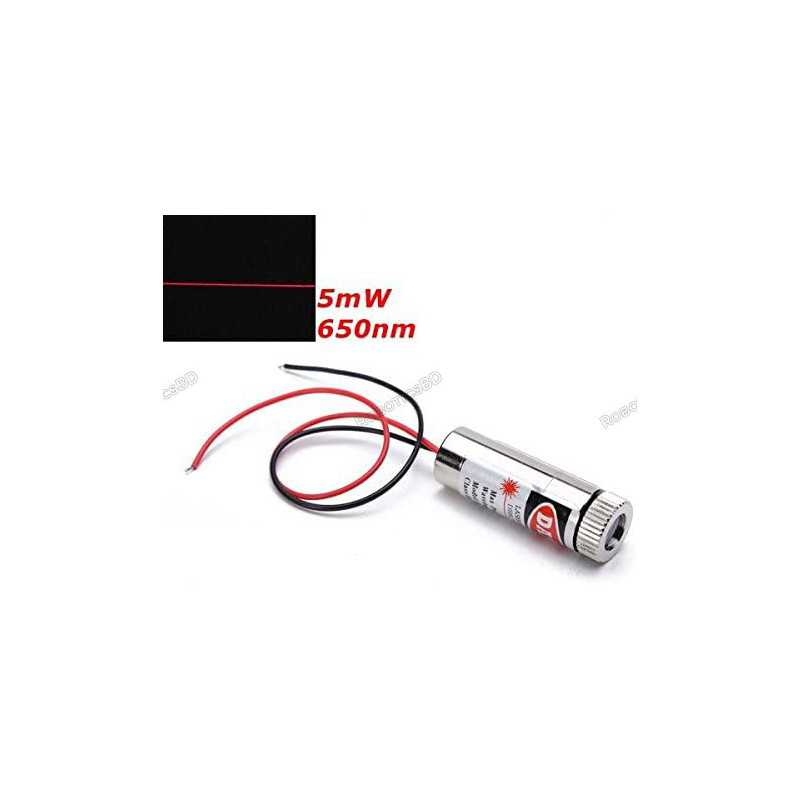 650nm 5mW Focusable Red Line Laser Module Laser Generator Diode Robotics Bangladesh