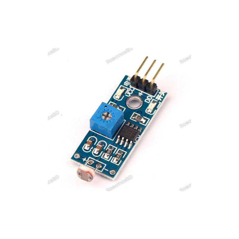 Optical Sensitive Resistance Light Detection Photosensitive LDR Sensor Module Robotics Bangladesh Optical Sensitive Resistance Light Detection Photosensitive LDR Sensor Module Robotics Bangladesh