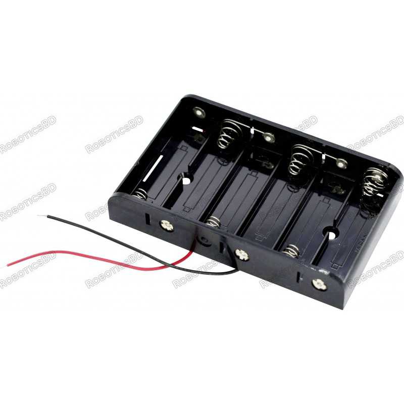 Battery Holder 6xAA Robotics Bangladesh