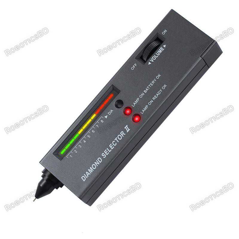 Portable Diamond Tester II V2 Selector Gemstone Jewelry Gems Tool with Case Robotics Bangladesh