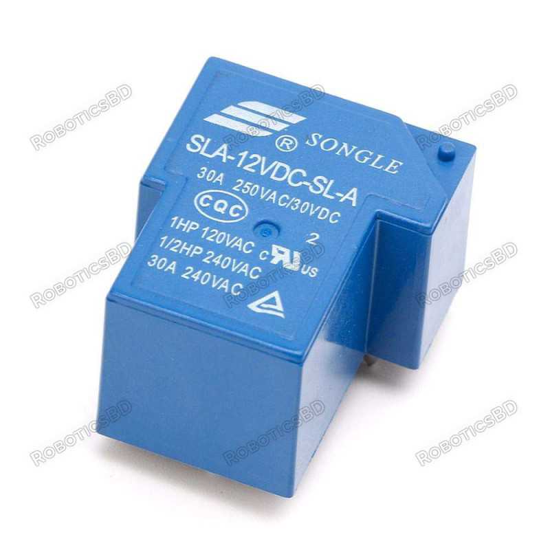 5PIN 12V 30A Power Relay Robotics Bangladesh