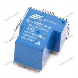 5PIN 12V 30A Power Relay Robotics Bangladesh