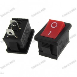 Rocker Switch KCD11 On / Off Switch (Mini) Red Robotics Bangladesh
