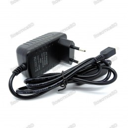 Raspberry Pi Power Adapter with Switch Micro USB 5V 2A Robotics Bangladesh