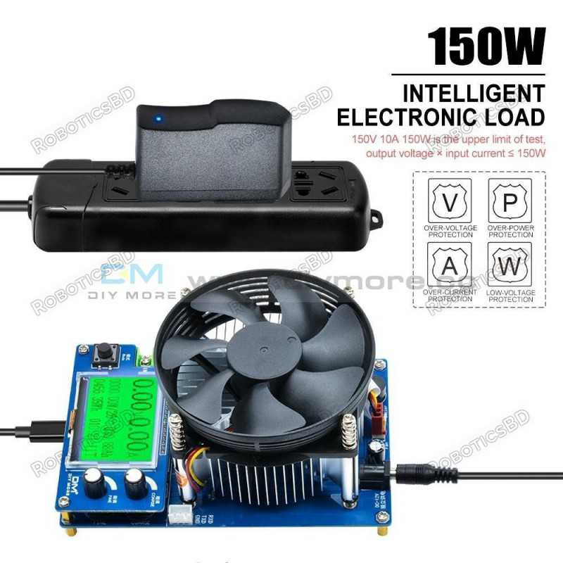 150W LDM Digital Electronic Load Discharge Capacity Tester USB