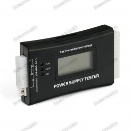 Digital LCD Power Supply Tester for PC ATX/BTX/ITX 4Pin SATA HDD Robotics Bangladesh
