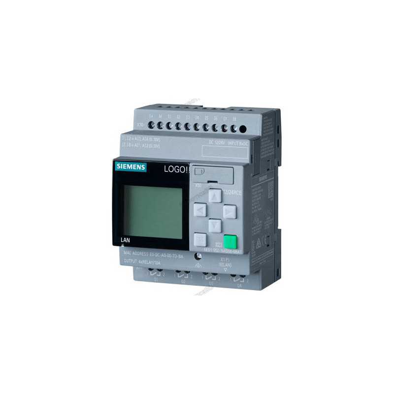 Siemens Logo 6ED1052-1MD08-0BA1 (Model Year: 2023) Robotics Bangladesh Siemens Logo 6ED1052-1MD08-0BA1 (Model Year: 2023) Robotics Bangladesh