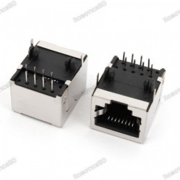 RJ45 8P8C Female PCB Jack Ethernet Network Connector Robotics Bangladesh