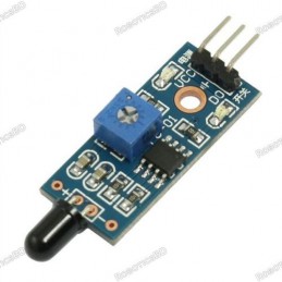 Flame Sensor Fire Detection Module Robotics Bangladesh