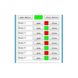 8 Channel 12V Relay Module USB (PC Intelligent) Control Switch Robotics Bangladesh