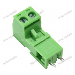 Plug In Type Screw Terminal Connector 2 Pin 5.08mm Pitch Set M+F Straight Male Connector Robotics Bangladesh