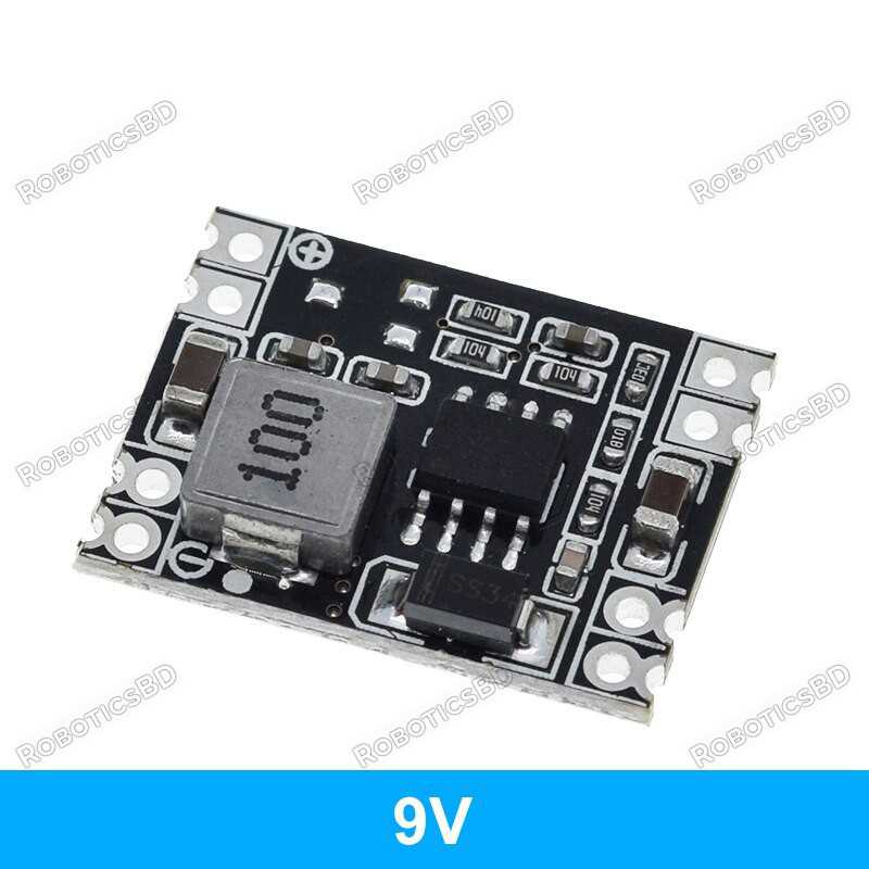 DC-DC 3A Buck Step-down Power Supply Module 5V-12V to 9V Fixed Output Robotics Bangladesh