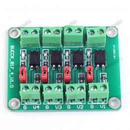 PC817 4 Channel Optocoupler Isolation Board Robotics Bangladesh