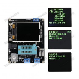 Multifunctional LCD GM328A Transistor Tester Frequency Meter PWM Square Wave Signal Generator Robotics Bangladesh
