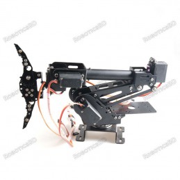 7DOF Aluminum Alloy Robotic Arm Manipulator with Gripper and MG996R servo Robotics Bangladesh