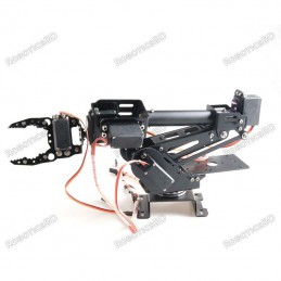 7DOF Aluminum Alloy Robotic Arm Manipulator with Gripper and MG996R servo Robotics Bangladesh