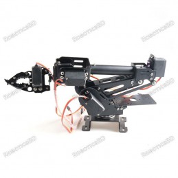 7DOF Aluminum Alloy Robotic Arm Manipulator with Gripper and MG996R servo Robotics Bangladesh