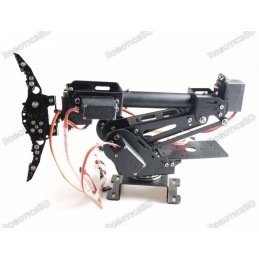 7DOF Aluminum Alloy Robotic Arm Manipulator with Gripper and MG996R servo Robotics Bangladesh
