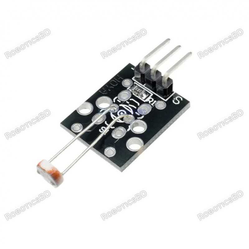 Photosensitive Resistor LDR Sensor Module Robotics Bangladesh