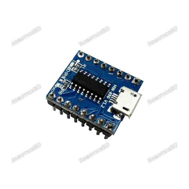 JQ6500 HW-896 V1.2 Voice Sound MP3 Player Module Robotics Bangladesh