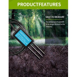 Soil NPK Sensor Agricultural RS485/Modbus Robotics Bangladesh