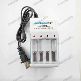 DOUBLEPOW DP-B02 4 Slots Battery Charger Robotics Bangladesh