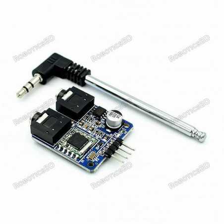 TEA5767 Stereo FM Radio Module with Detachable Antenna Robotics Bangladesh