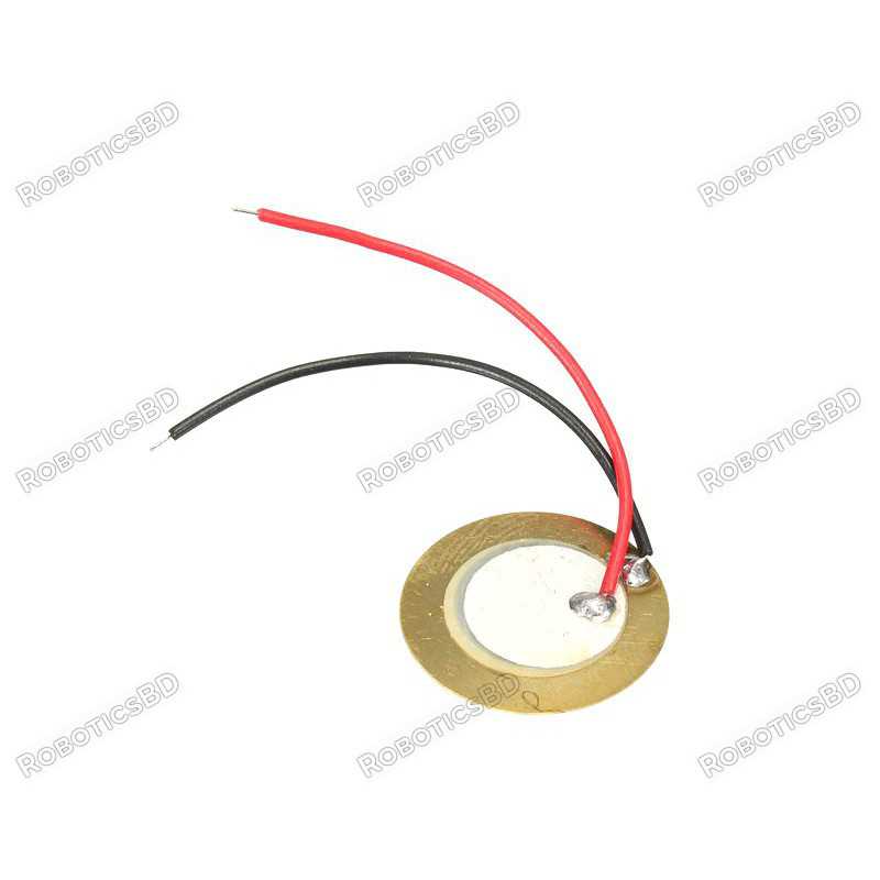27mm Piezo Ceramic Elements Sound Sensor Robotics Bangladesh 27mm Piezo Ceramic Elements Sound Sensor Robotics Bangladesh