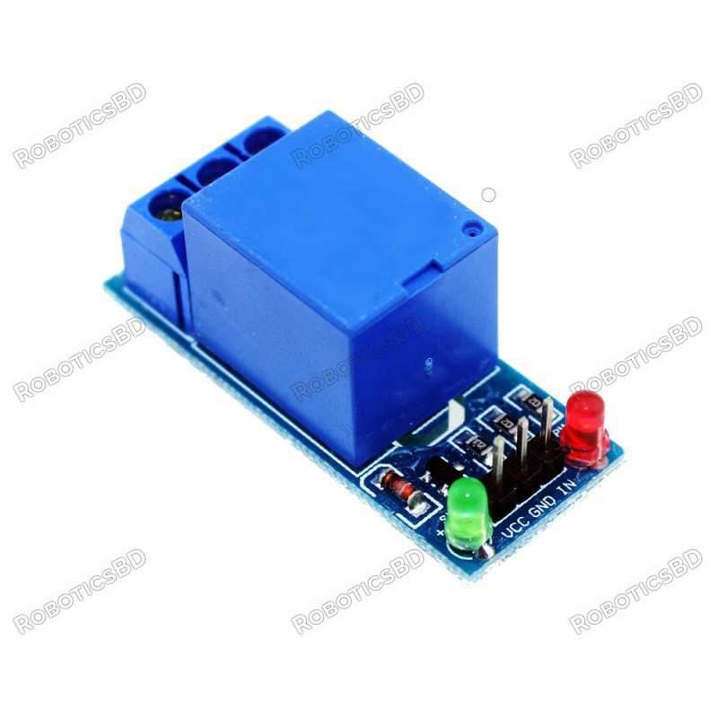 1 Channel 12V Relay Board Module Robotics Bangladesh