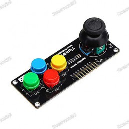 PS2 Game Rocker Push Button Module for Arduino Robotics Bangladesh