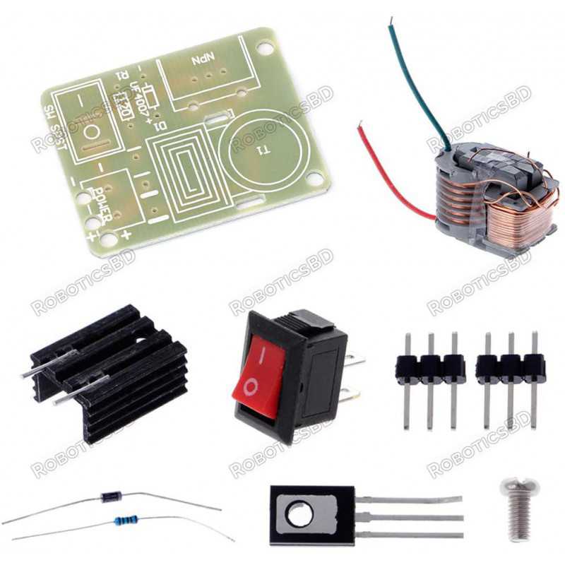 15KV High Frequency DC High Voltage Arc Ignition Generator Inverter Boost  Step-Up DIY Kit