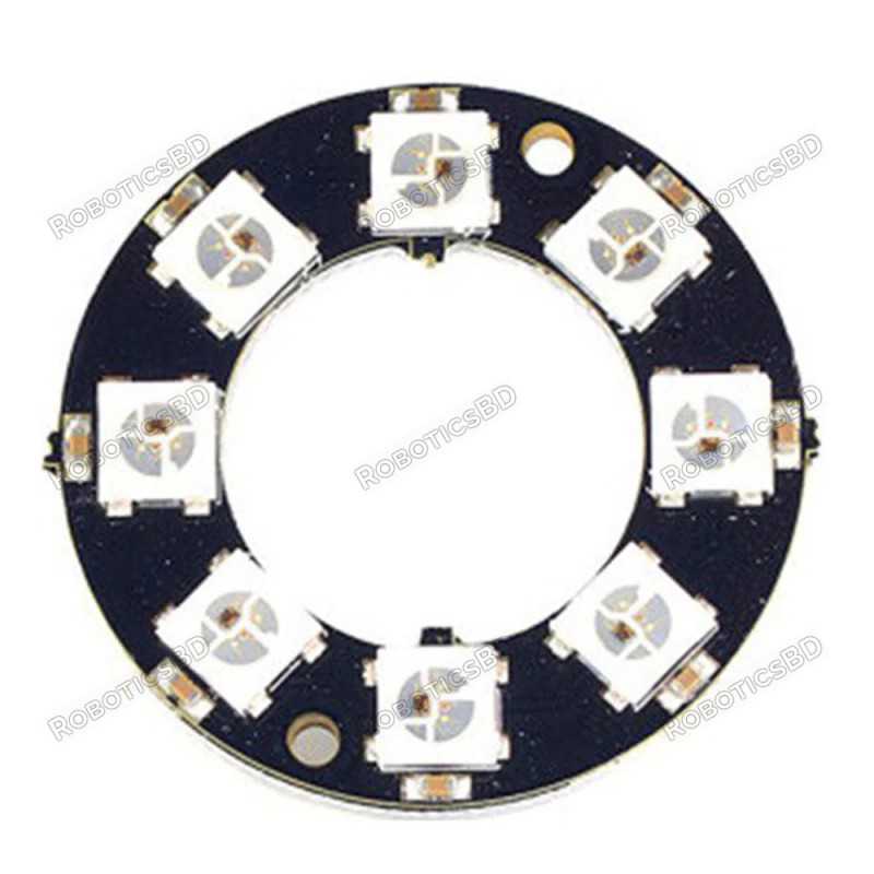 WS2812B RGB LED 8 Bit Ring Robotics Bangladesh