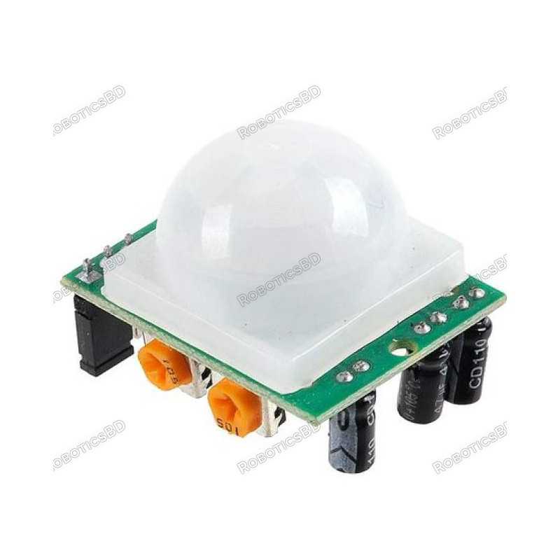 HC-SR501 PIR Motion Sensor Robotics Bangladesh HC-SR501 PIR Motion Sensor Robotics Bangladesh