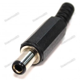 DC Barrel Power Jack Plug Connector 2.5mm x 5.
