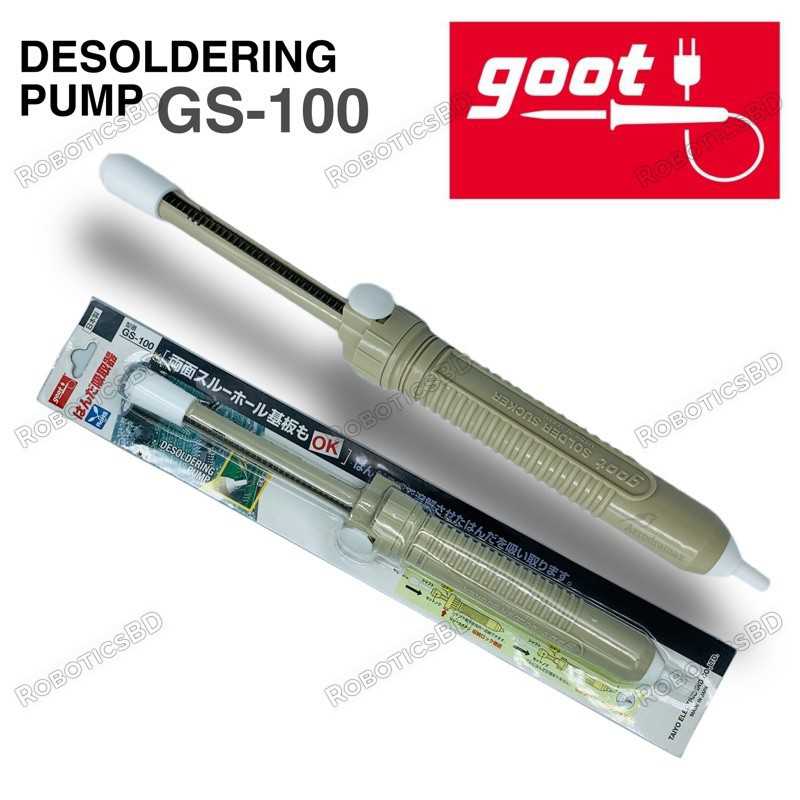 GOOT Original Desoldering Sucker GS-100 Robotics Bangladesh